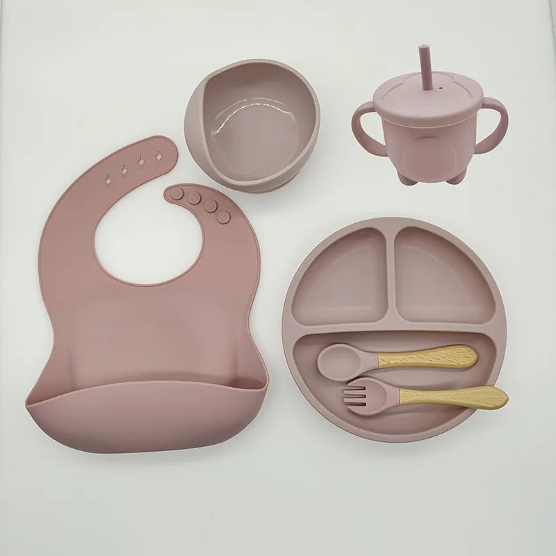 Baby Silicone Feeding Set