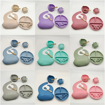 Baby Silicone Feeding Set