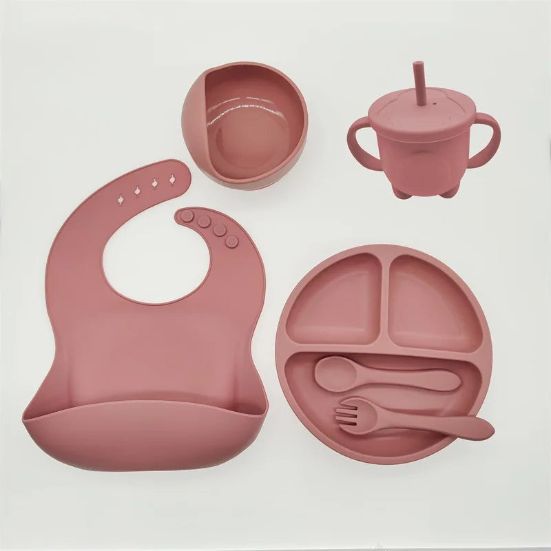 Baby Silicone Feeding Set