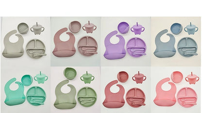 Baby Silicone Feeding Set