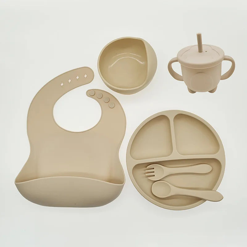 Baby Silicone Feeding Set