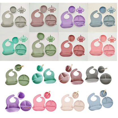 Baby Silicone Feeding Set