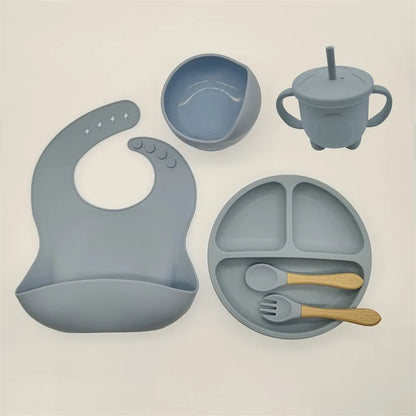 Baby Silicone Feeding Set