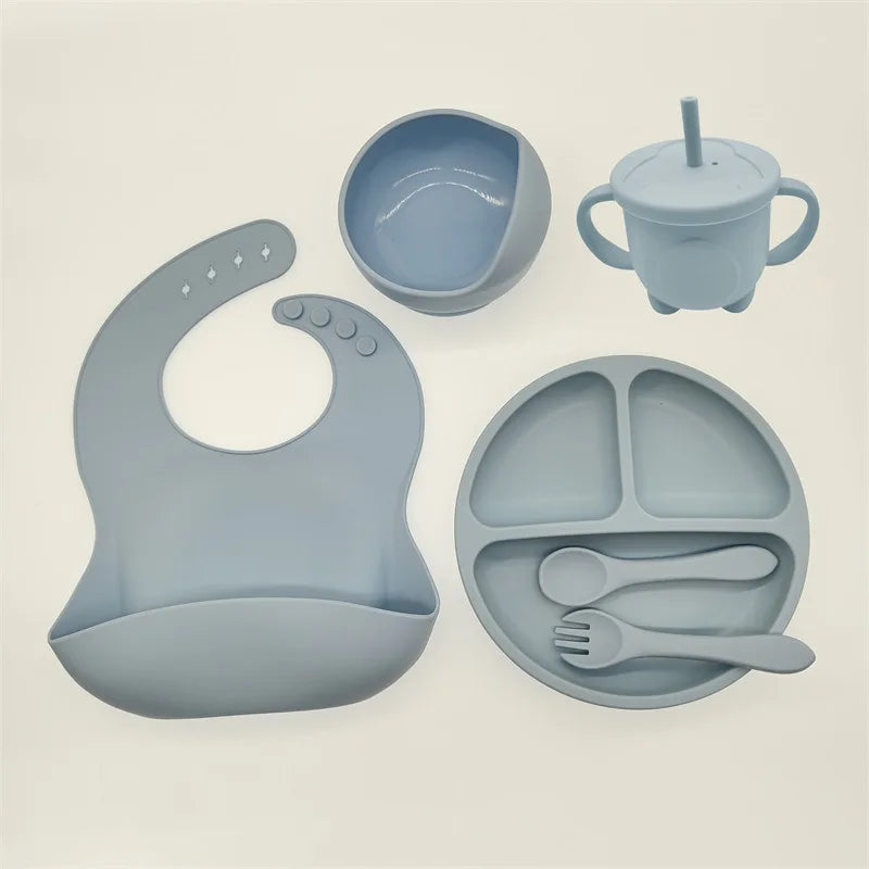 Baby Silicone Feeding Set