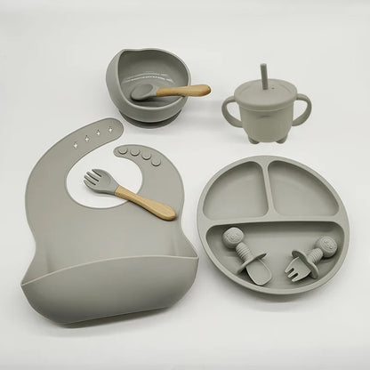 Baby Silicone Feeding Set