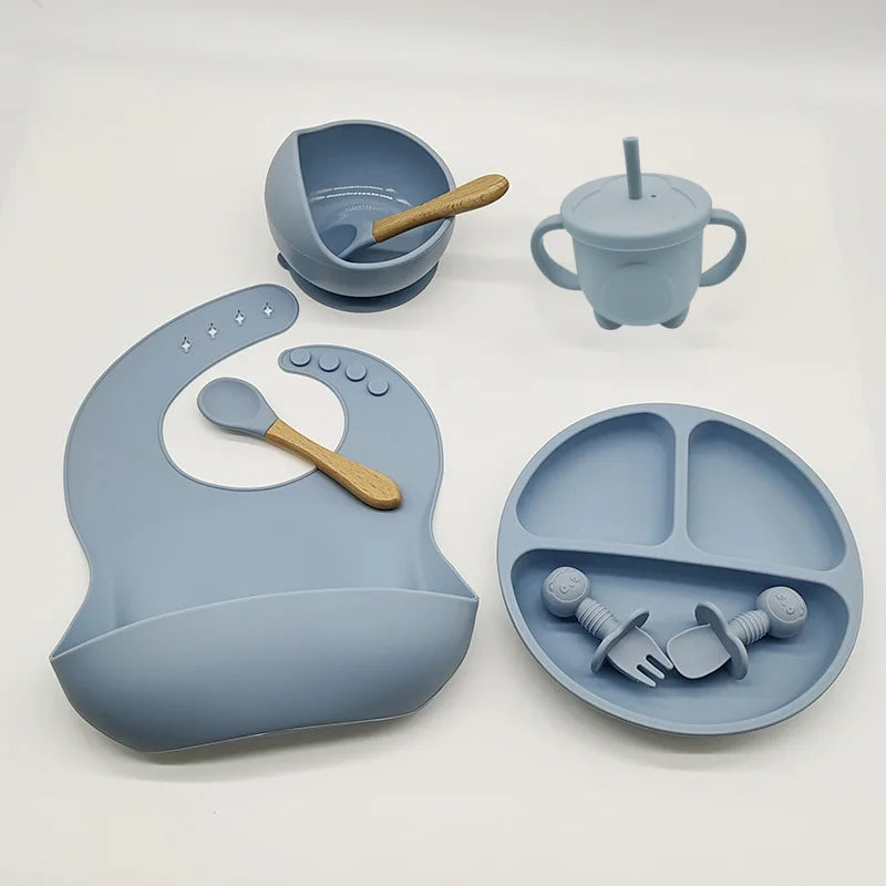 Baby Silicone Feeding Set