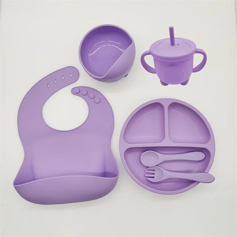 Baby Silicone Feeding Set