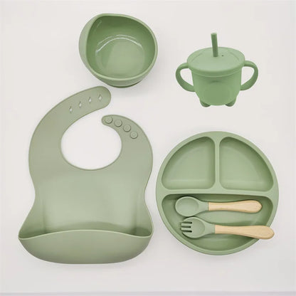 Baby Silicone Feeding Set