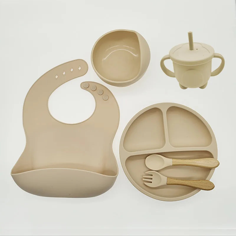 Baby Silicone Feeding Set