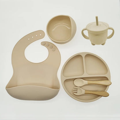 Baby Silicone Feeding Set