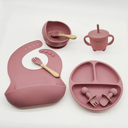 Baby Silicone Feeding Set